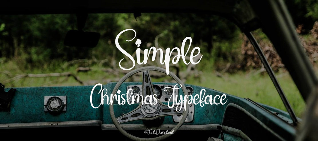 Simple Christmas Font