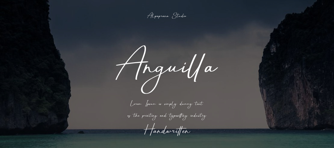 Anguilla Font