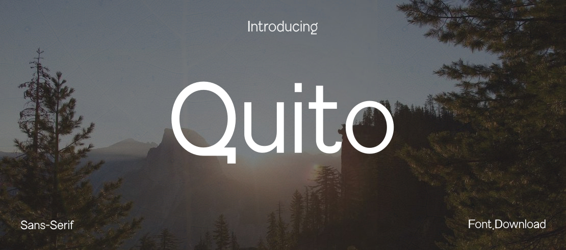 Quito Font