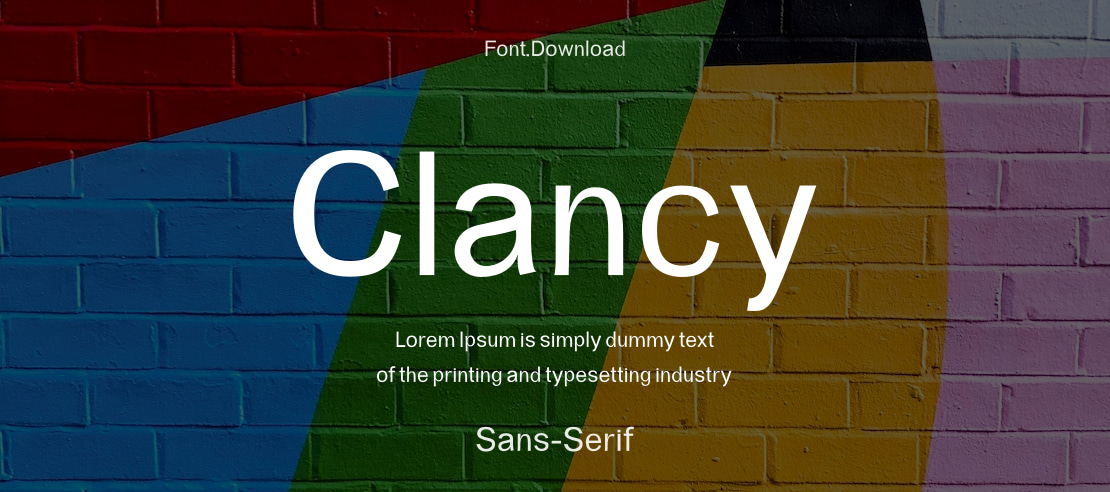 Clancy Font