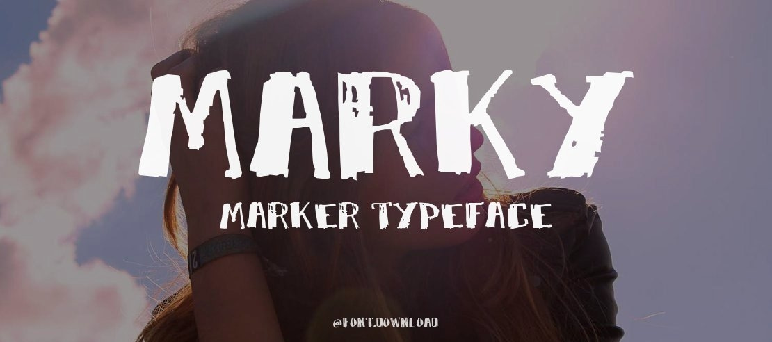 Marky Marker Font