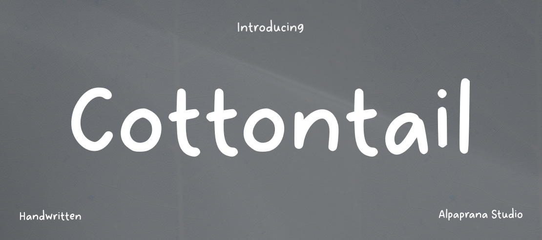 Cottontail Font