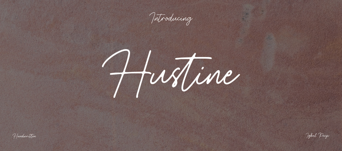 Hustine Font