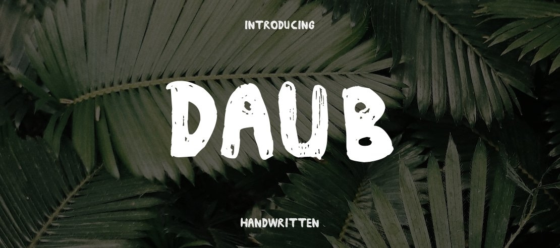 Daub Font