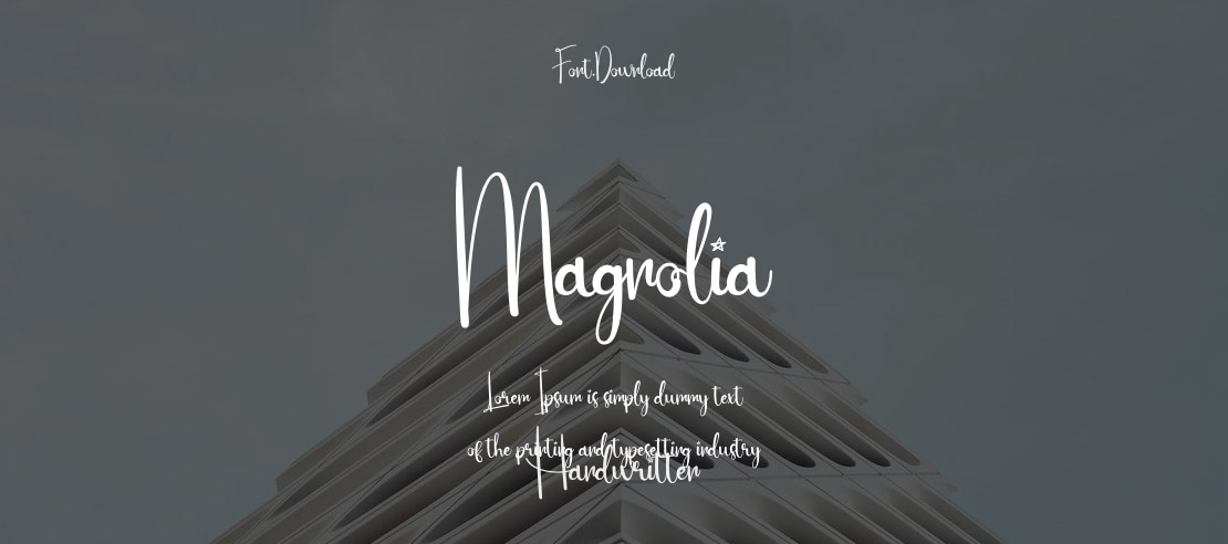 Magnolia Font