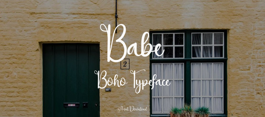 Babe Boho Font