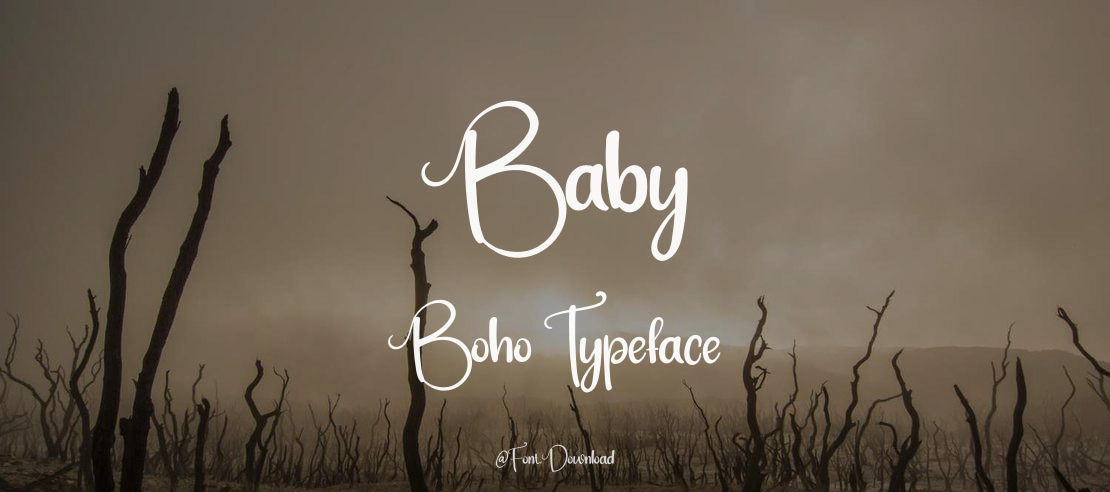 Baby Boho Font