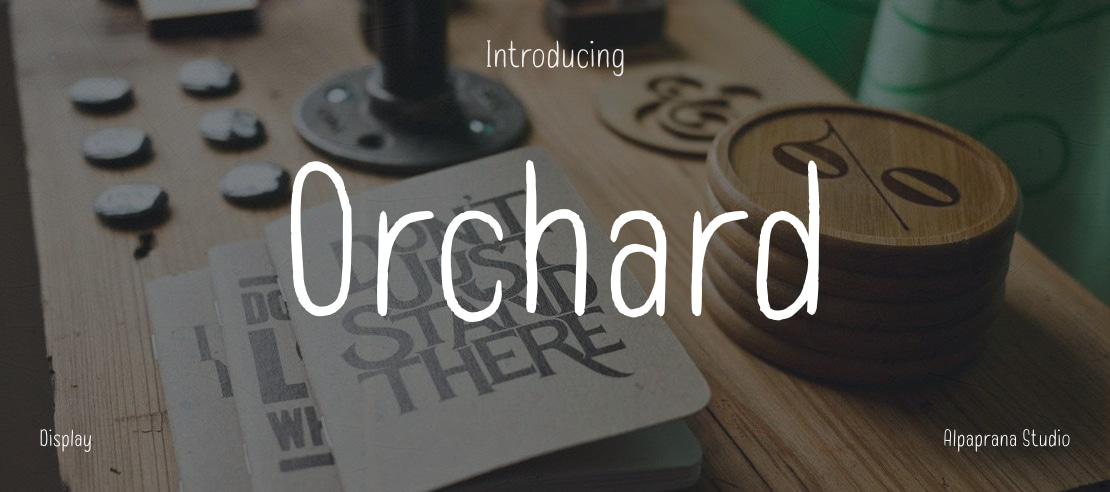 Orchard Font