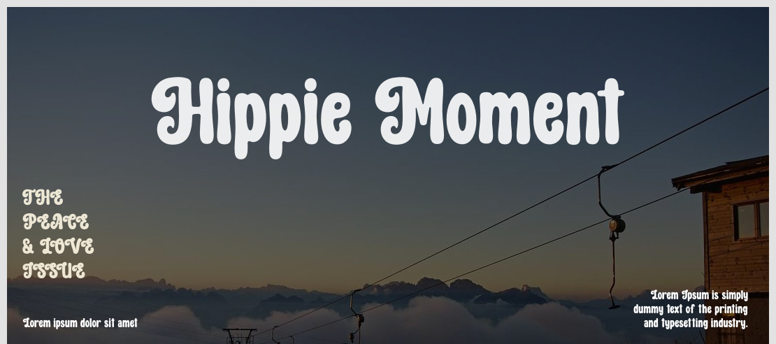 Hippie Moment Font