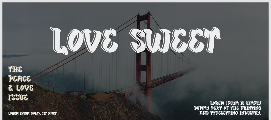 Love Sweet Font