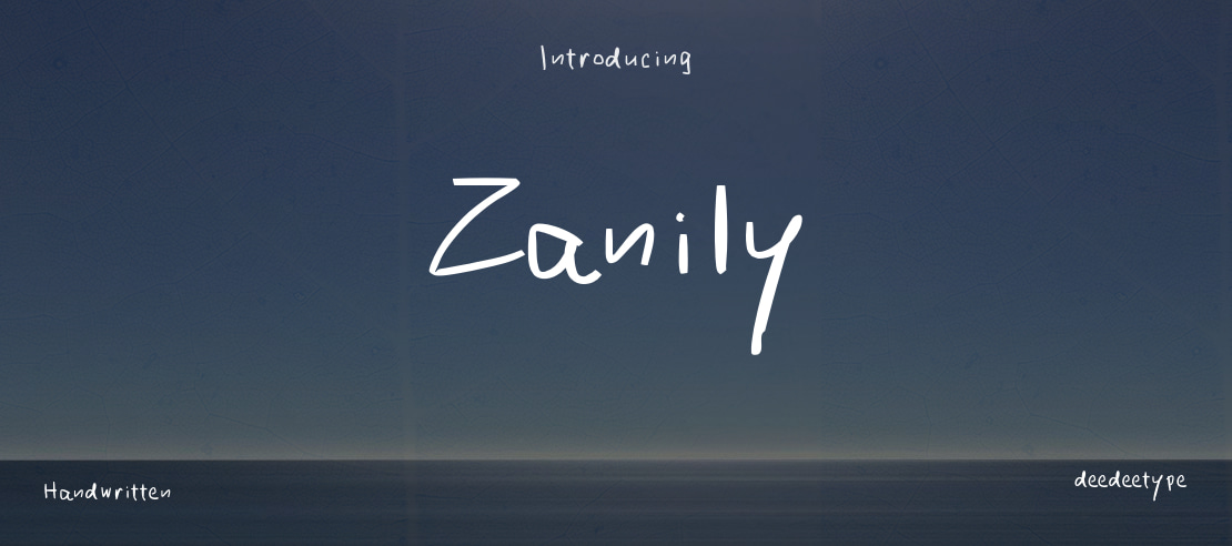 Zanily Font