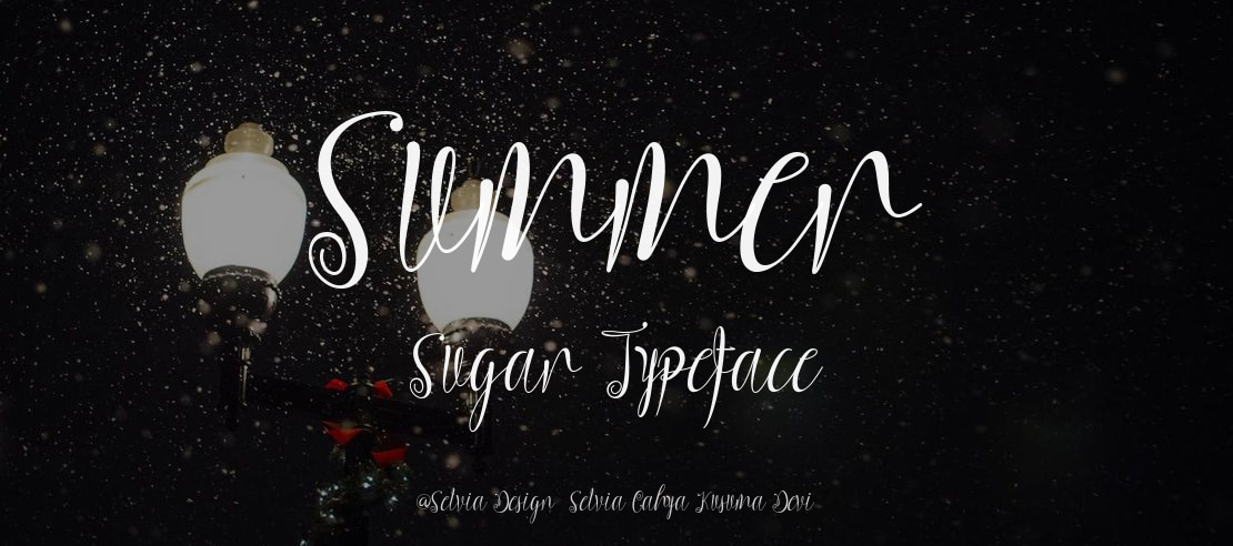 Summer Sugar Font