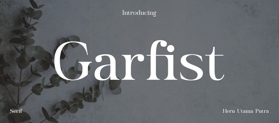 Garfist Font