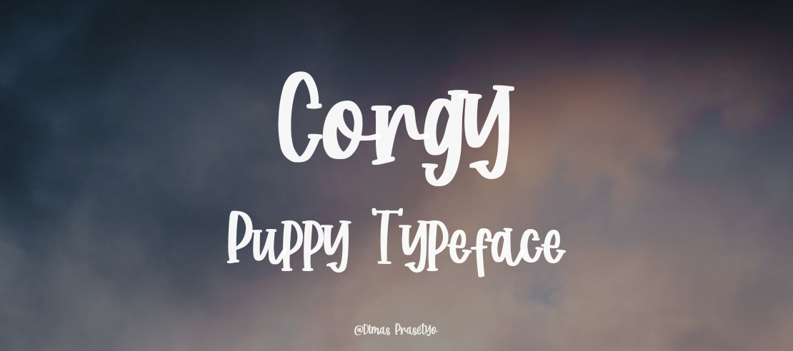 Corgy Puppy Font