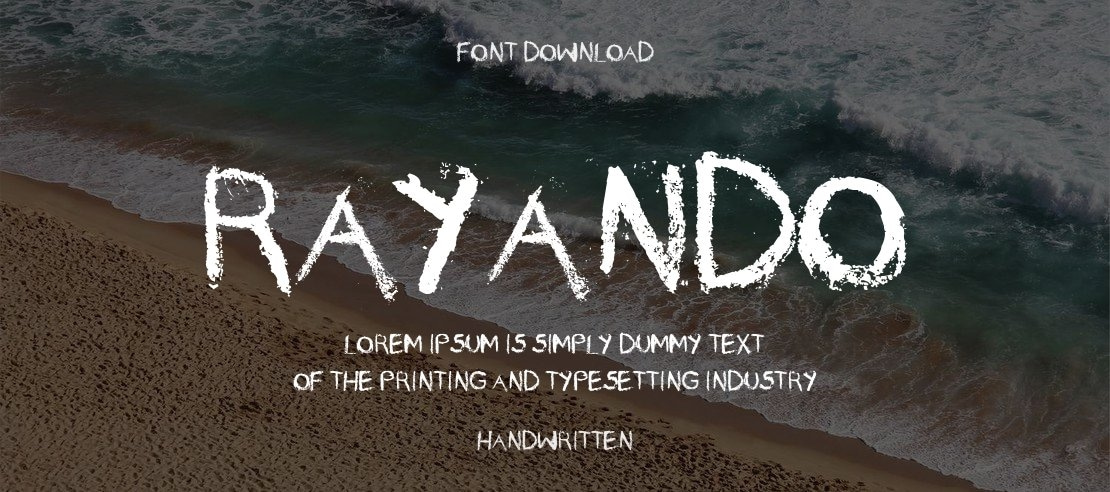 Rayando Font