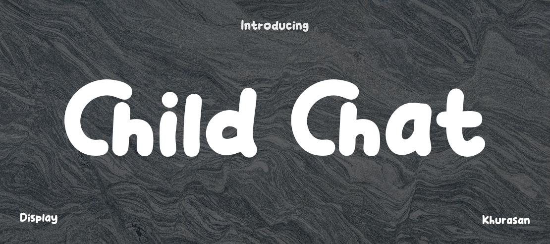 Child Chat Font