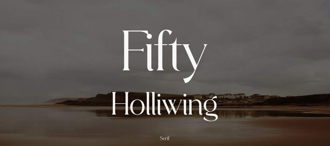 Fifty Holliwing Font